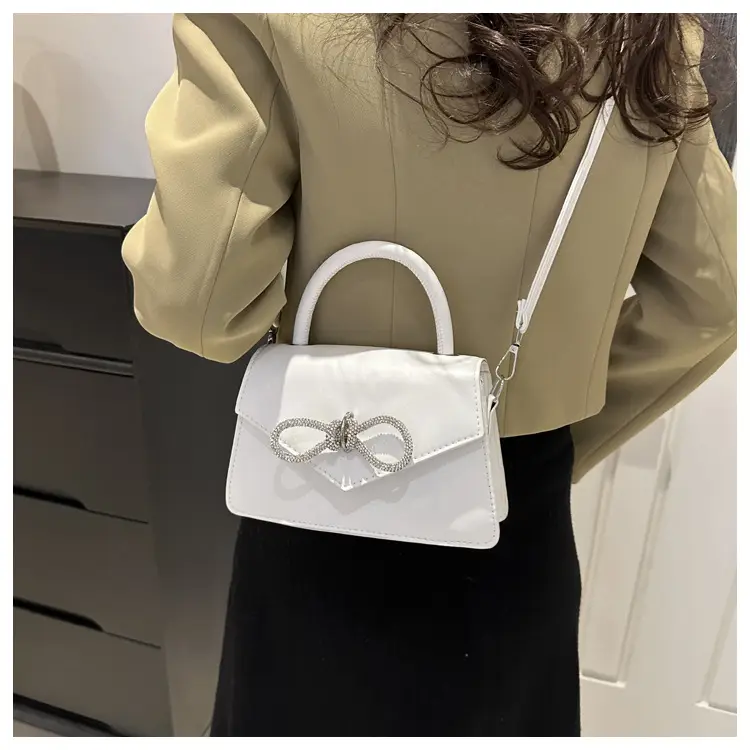 Green Square Shoulder Messenger Bag for Women — feature 22