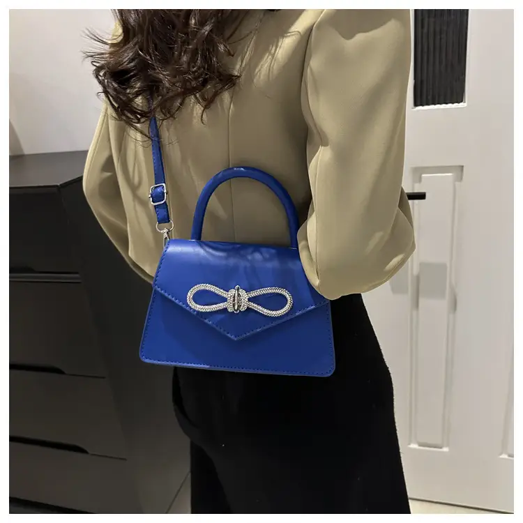 Green Square Shoulder Messenger Bag for Women — feature 24