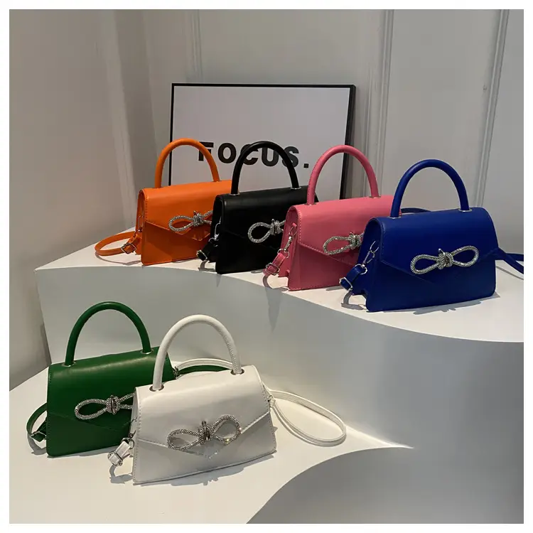 Green Square Shoulder Messenger Bag for Women — feature 32