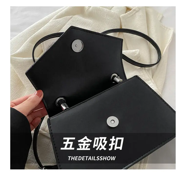 Green Square Shoulder Messenger Bag for Women — feature 4