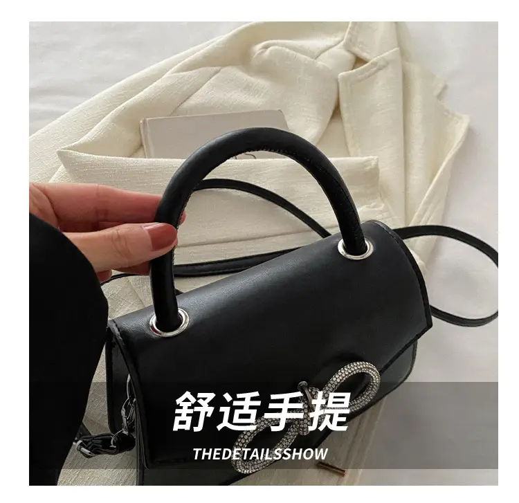 Green Square Shoulder Messenger Bag for Women — feature 5
