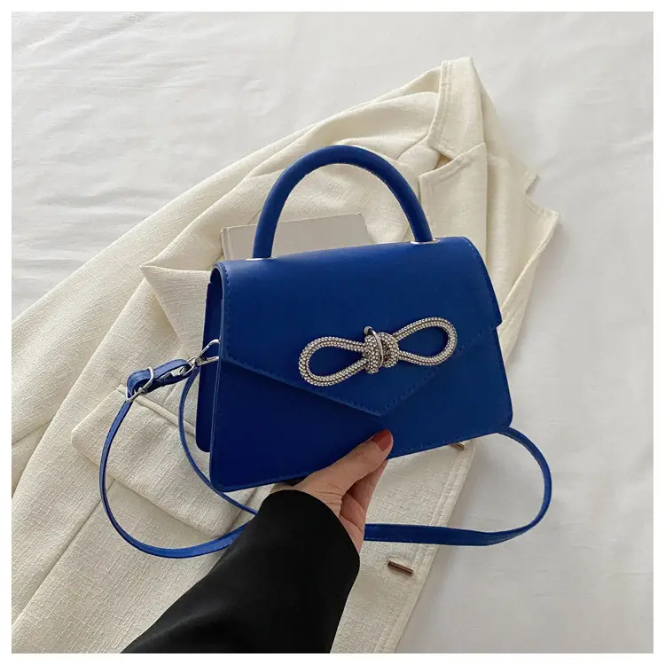 Green Square Shoulder Messenger Bag for Women - Image 3