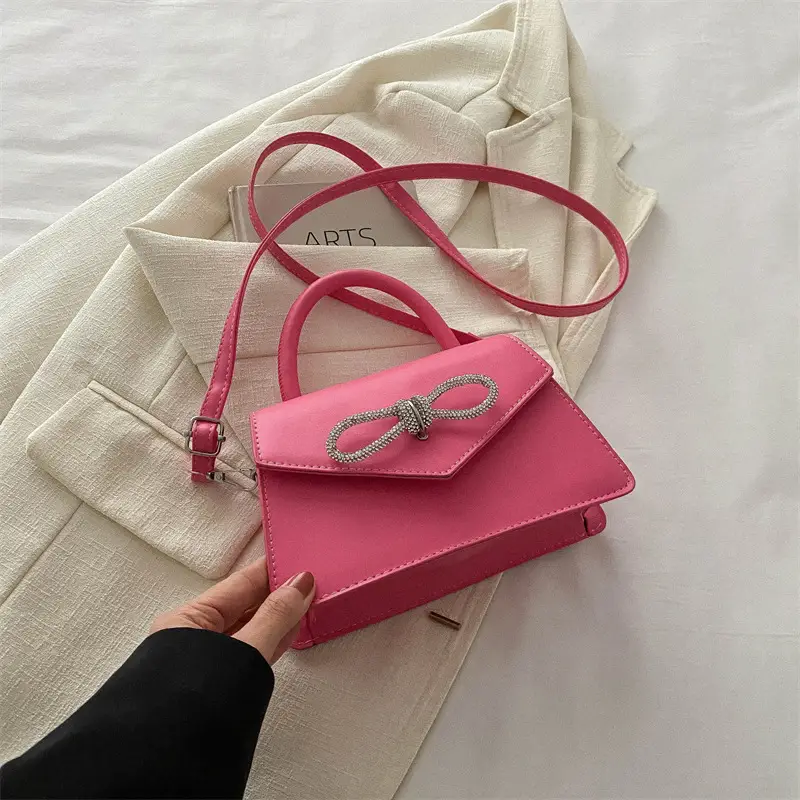 Green Square Shoulder Messenger Bag for Women - Image 5