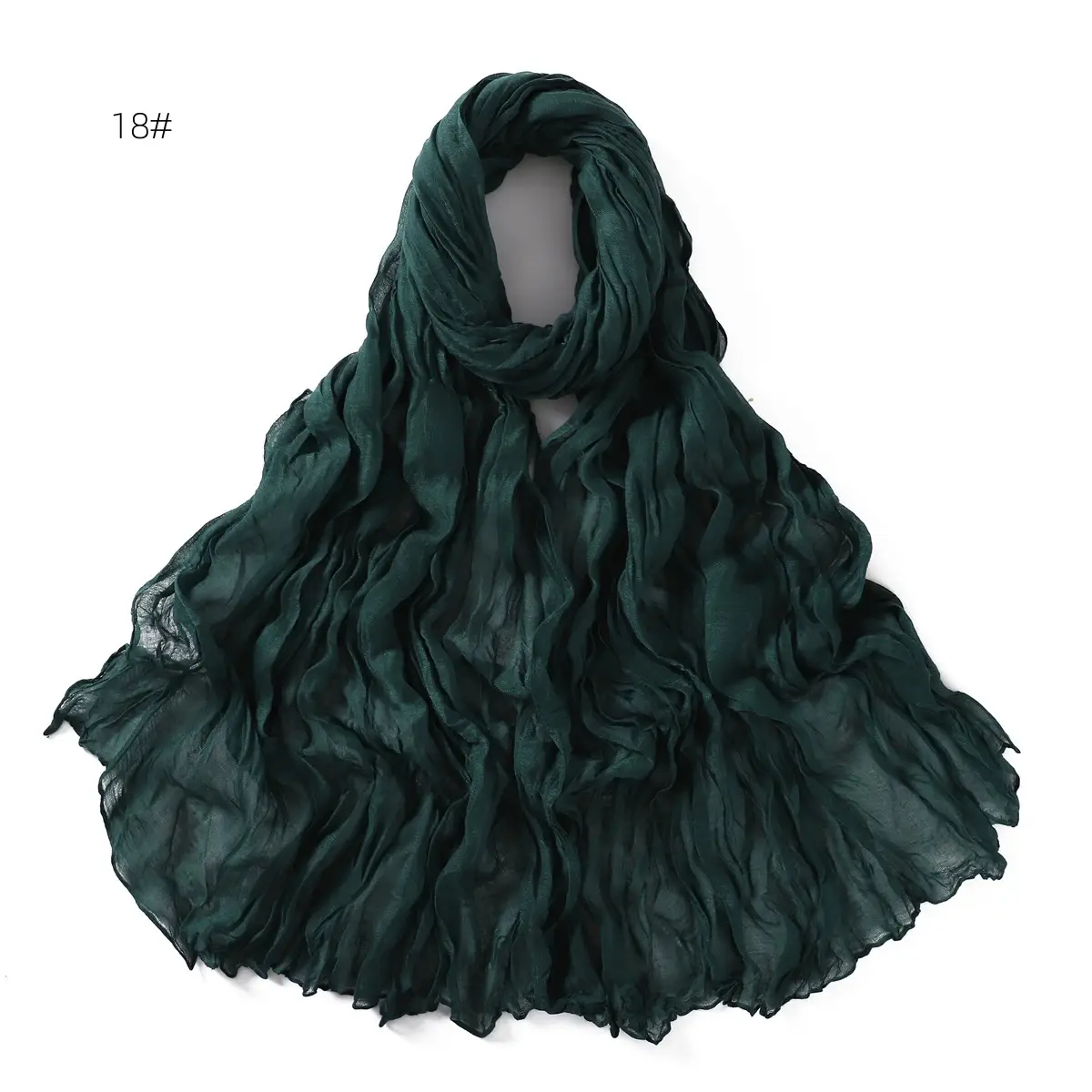 Brown Silk Scarf for Women, 3#, Wrinkle-Free, Lightweight — feature 28