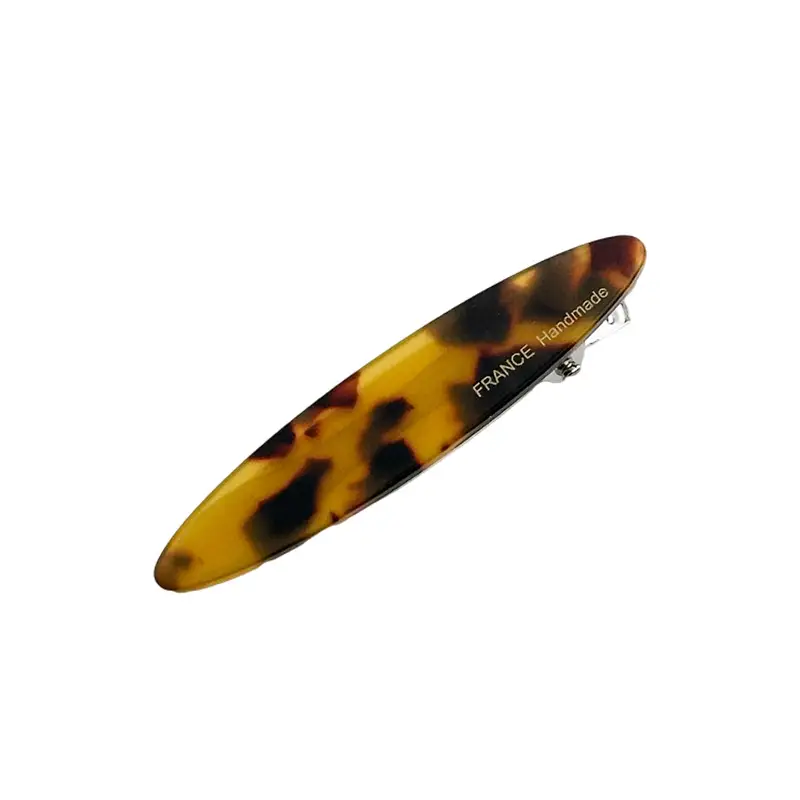 South Korea Acetate Hairpin with Leopard Print - Image 8
