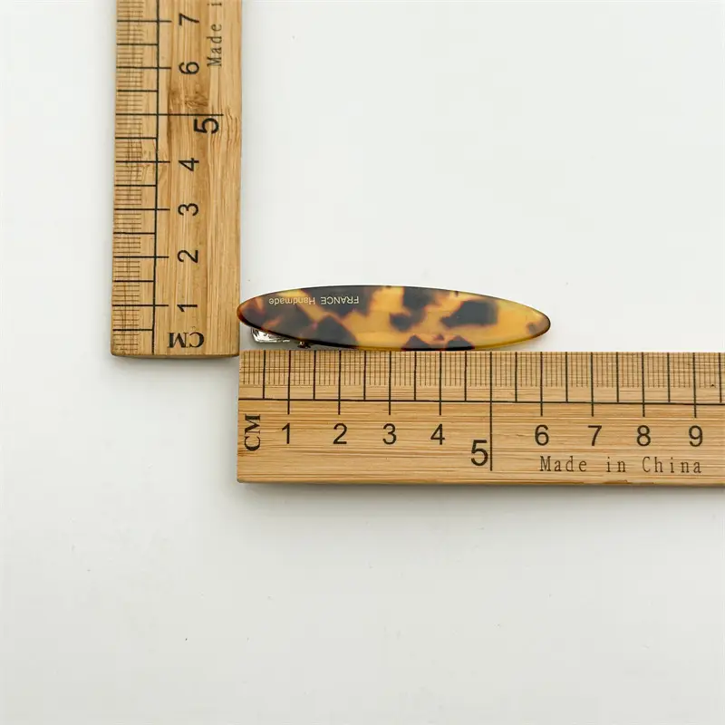 South Korea Acetate Hairpin with Leopard Print — feature 16
