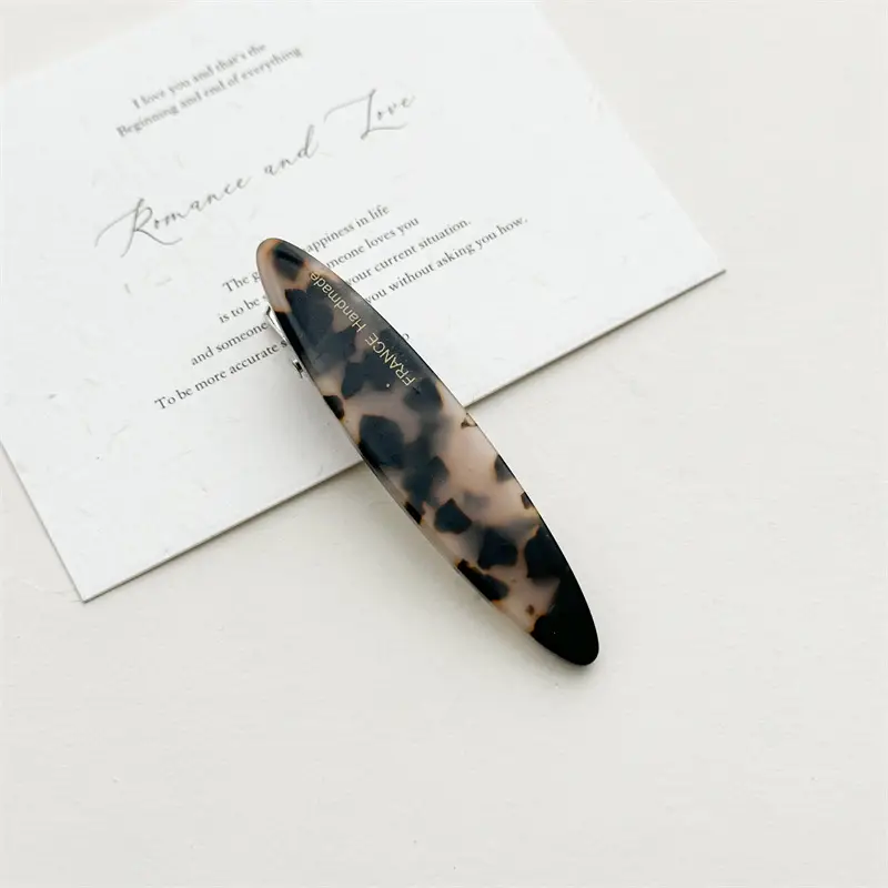 South Korea Acetate Hairpin with Leopard Print — feature 18