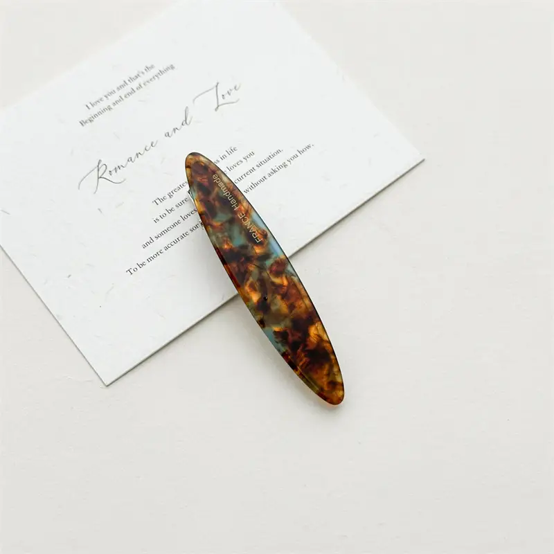 South Korea Acetate Hairpin with Leopard Print — feature 21