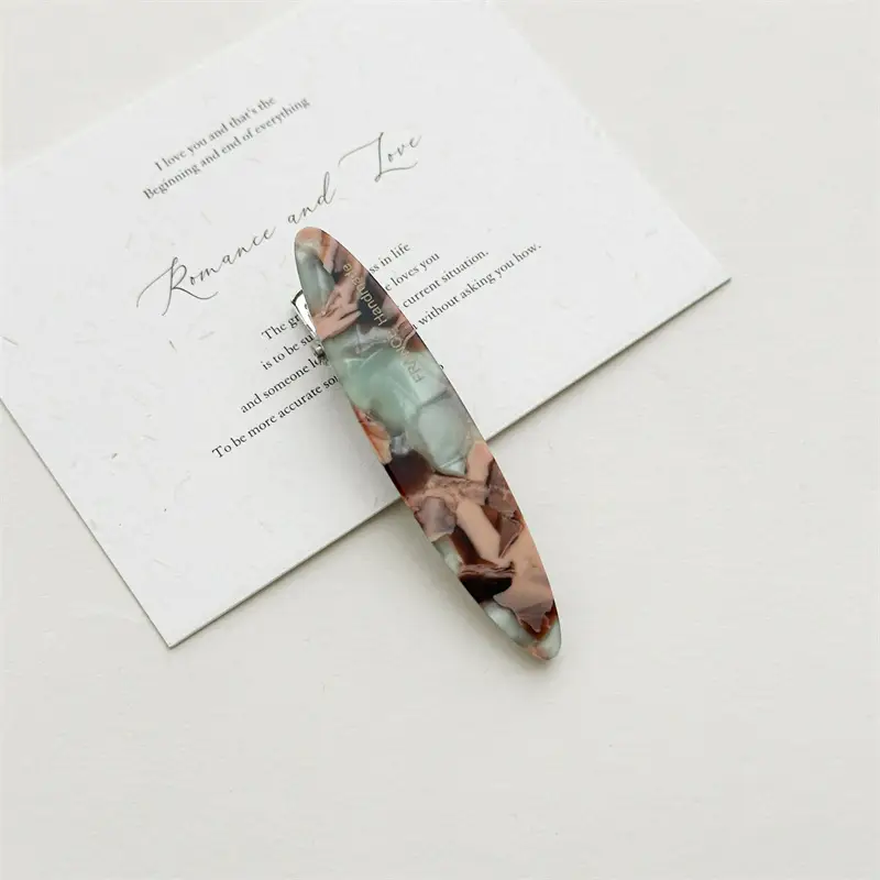 South Korea Acetate Hairpin with Leopard Print — feature 23