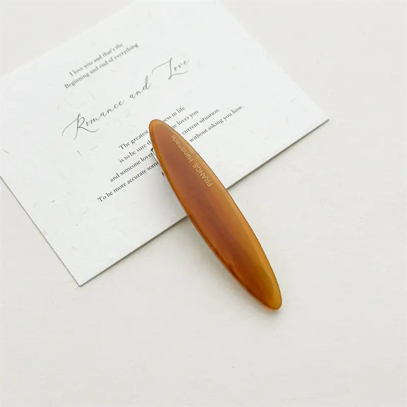 South Korea Acetate Hairpin with Leopard Print - Image 3