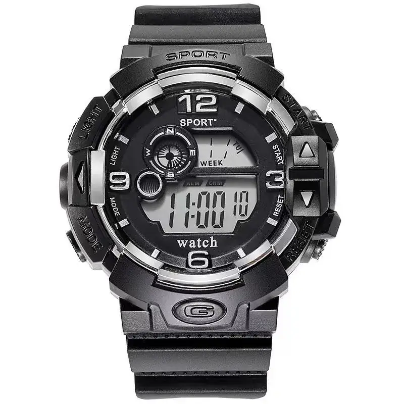 Pink Digital Watch for Girls Boys Sports Wear