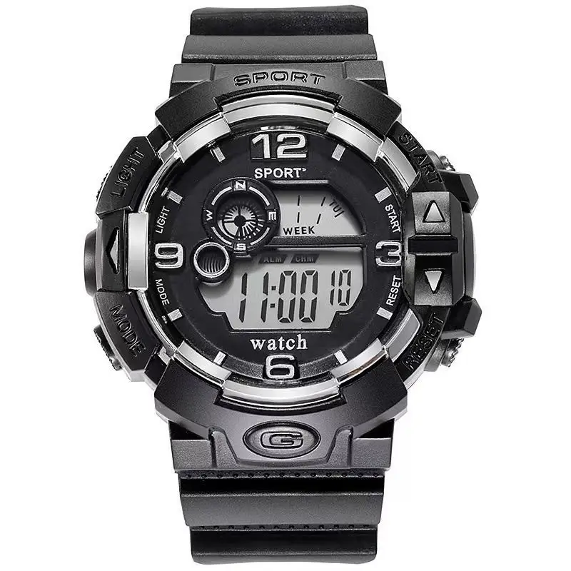 Pink Digital Watch for Girls Boys Sports Wear — feature 1