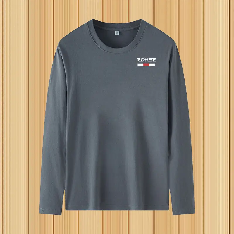 FCN Long Sleeve Crewneck T-Shirt Grey 3Pcs - Image 10