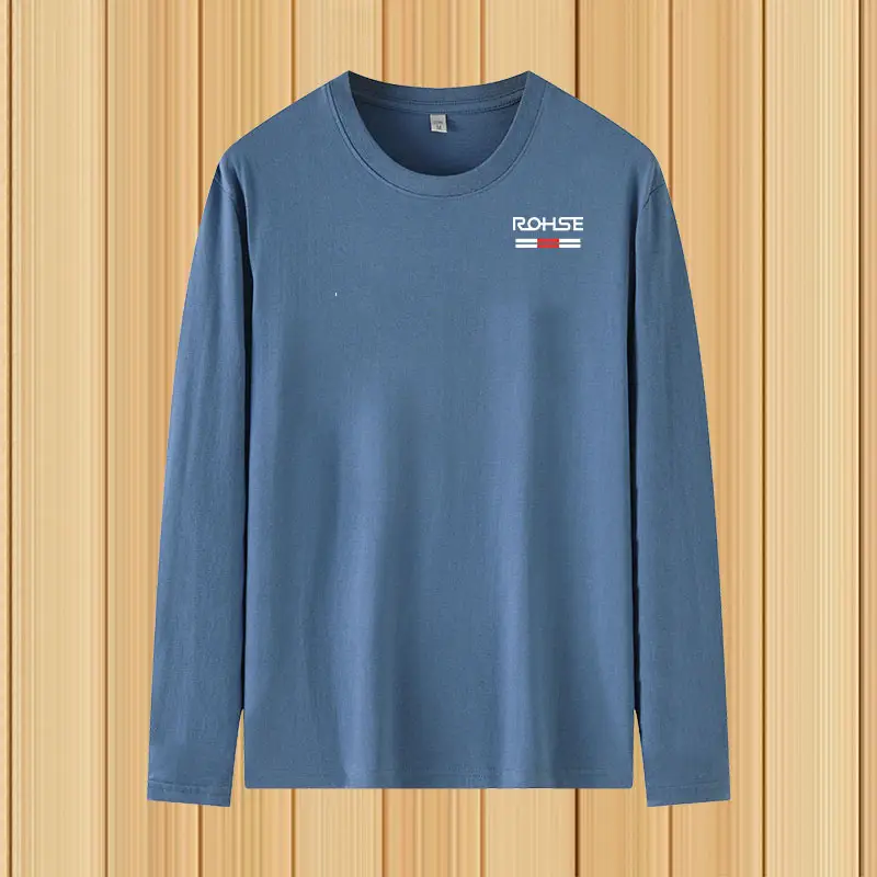 FCN Long Sleeve Crewneck T-Shirt Grey 3Pcs - Image 7