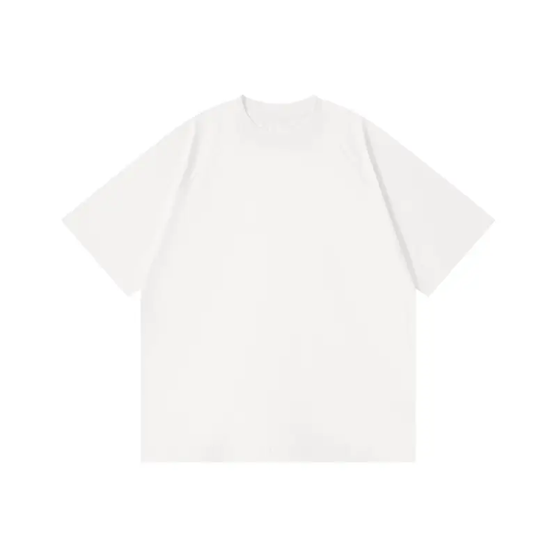 Men Ice Cotton T-Shirt Light Mint Loose Summer - Image 3