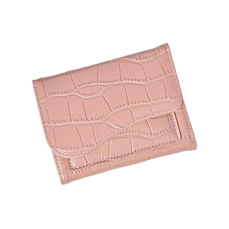 Ins Korean Style Women's Wallet Short Fashionable Multi-color Multi-card Card Bag Zipper Coin Purse Foreign Trade Multifunctional