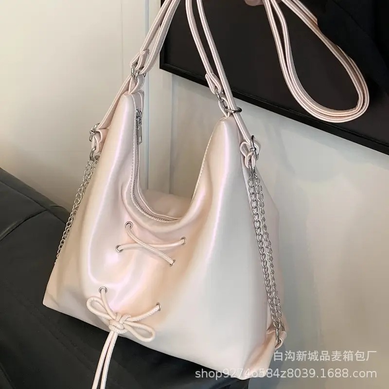 Women's Large Capacity Chain Strap Shoulder Bag - Image 6