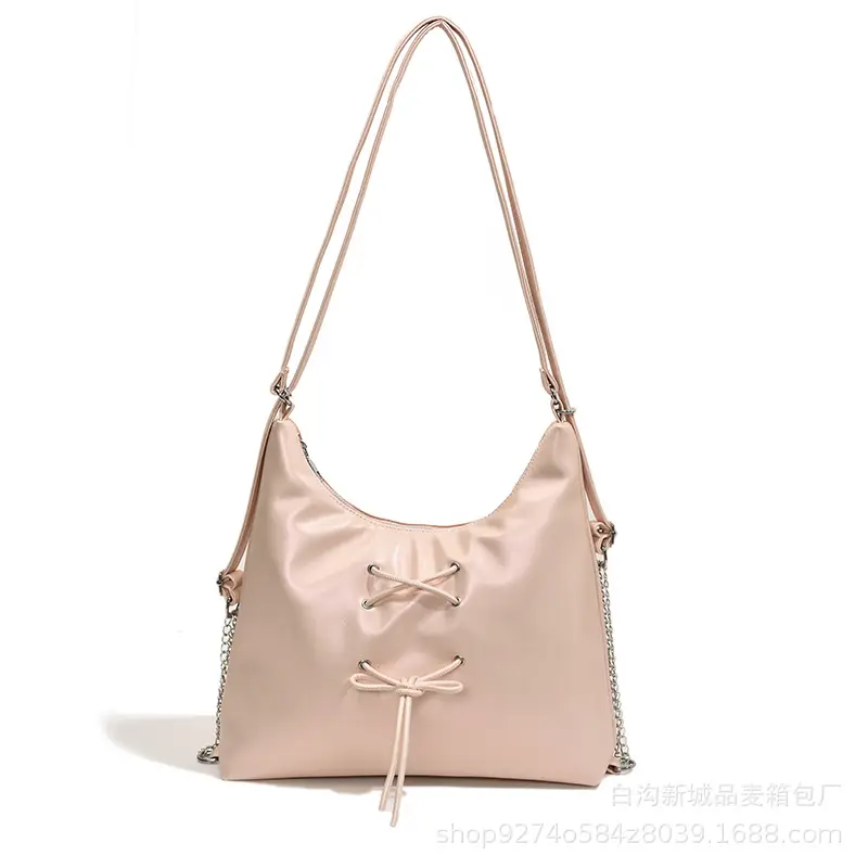 Women's Large Capacity Chain Strap Shoulder Bag - Image 9