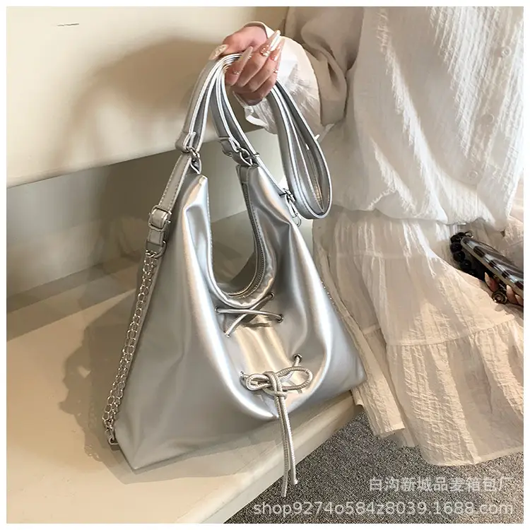 Women's Large Capacity Chain Strap Shoulder Bag — feature 17
