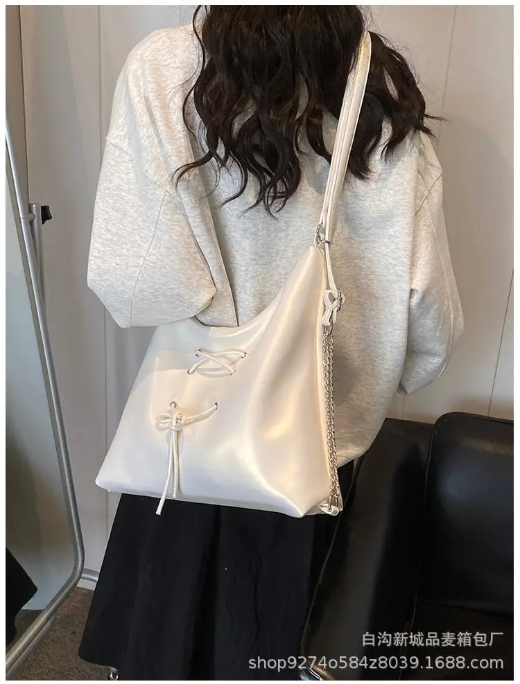 Women's Large Capacity Chain Strap Shoulder Bag — feature 25