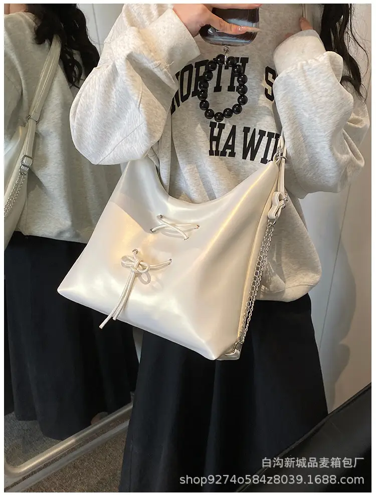 Women's Large Capacity Chain Strap Shoulder Bag — feature 26
