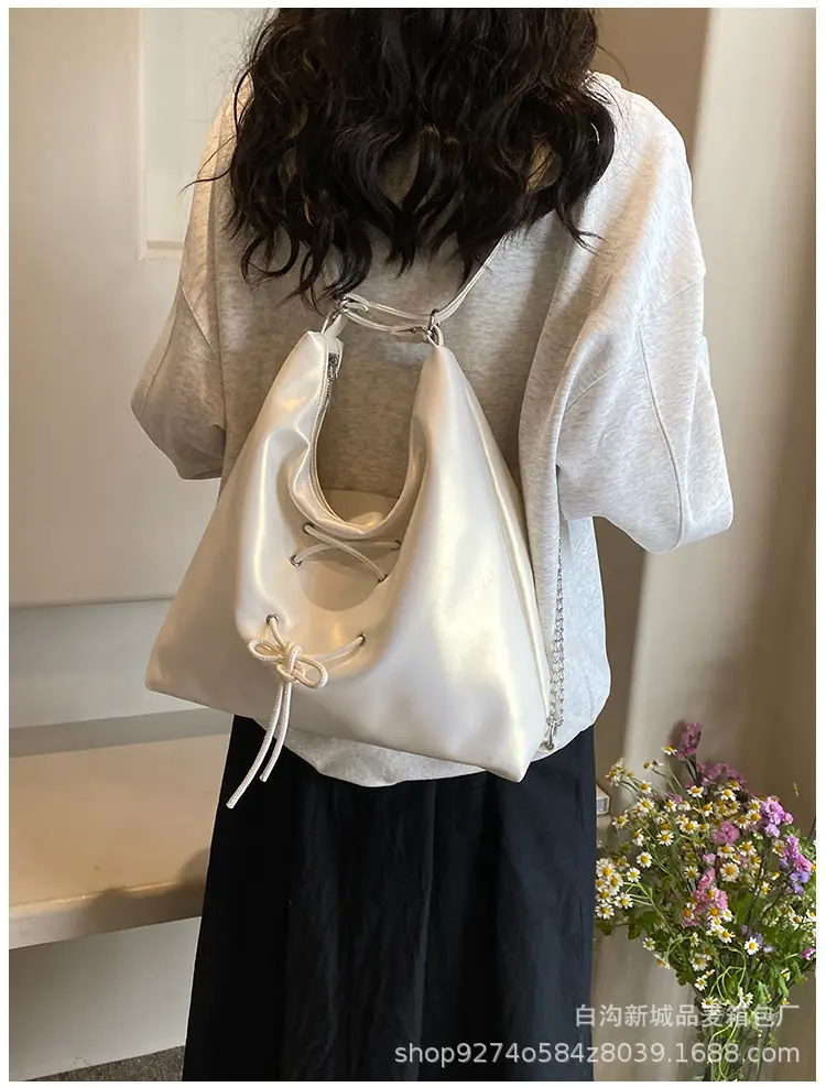 Women's Large Capacity Chain Strap Shoulder Bag — feature 28