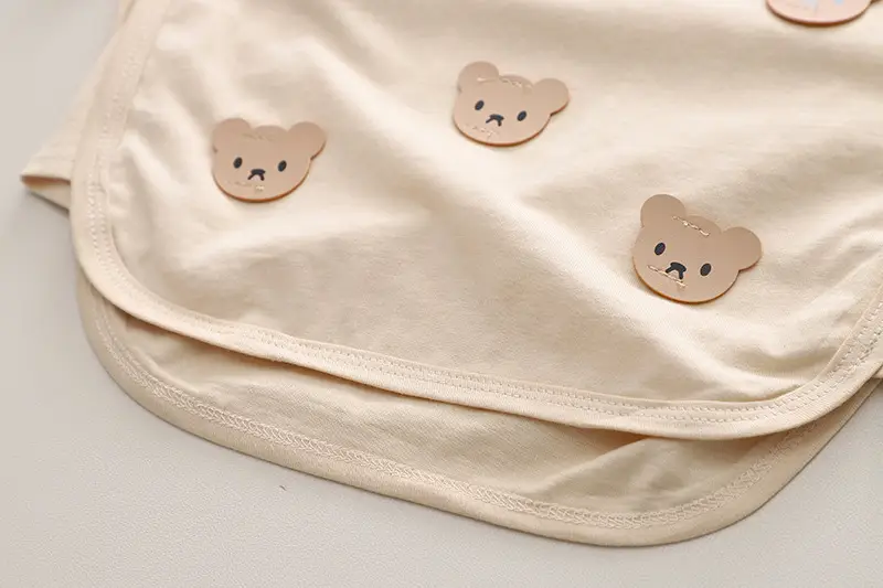 Baby Boy Bear Embroidered 2Pc Summer Suit — feature 8