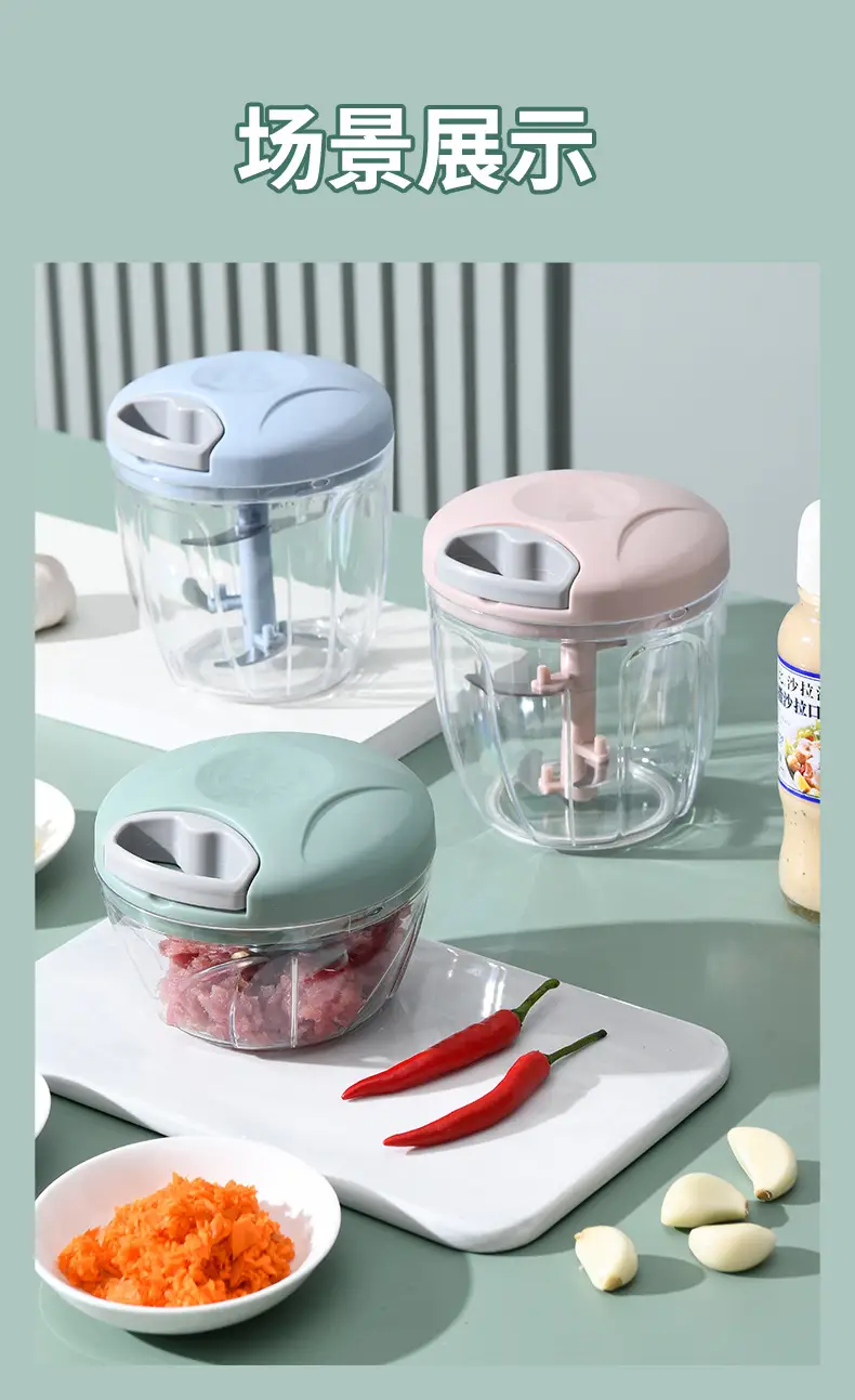 Garlic Pounding Machine Green 12.5cm — feature 10