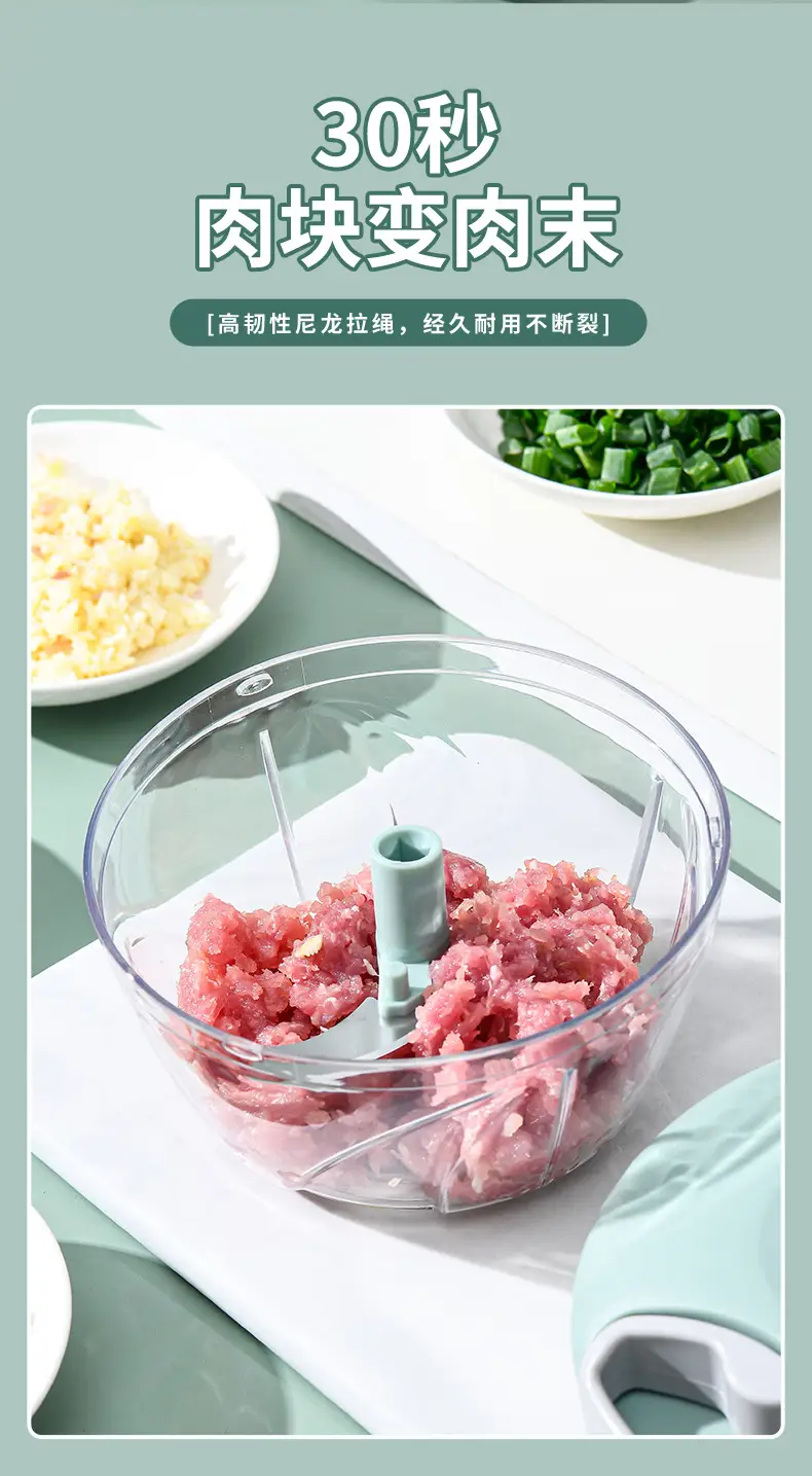 Garlic Pounding Machine Green 12.5cm — feature 4