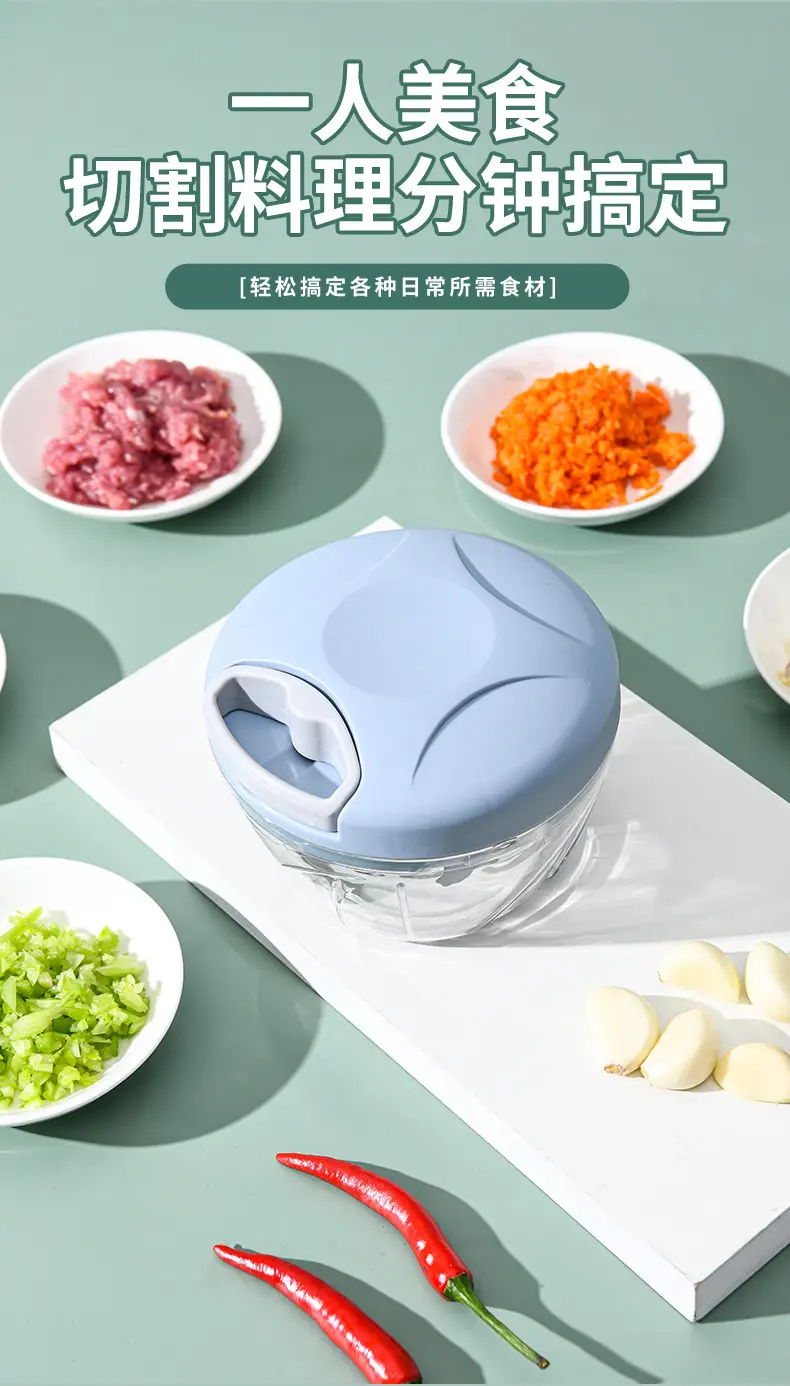 Garlic Pounding Machine Green 12.5cm — feature 6