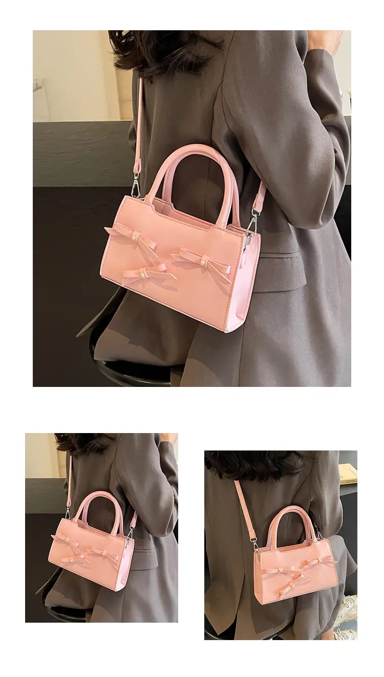 Pink Bow Shoulder Bag for Women 2024 — feature 25