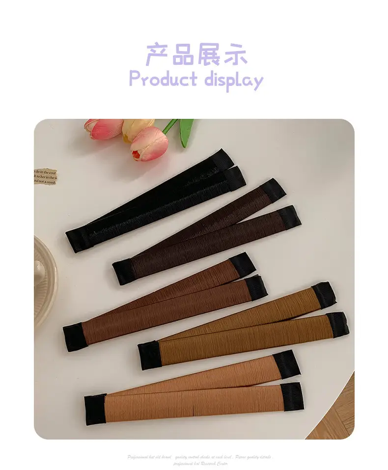 Brown Braided Hair Styling Stick for Girls — feature 7