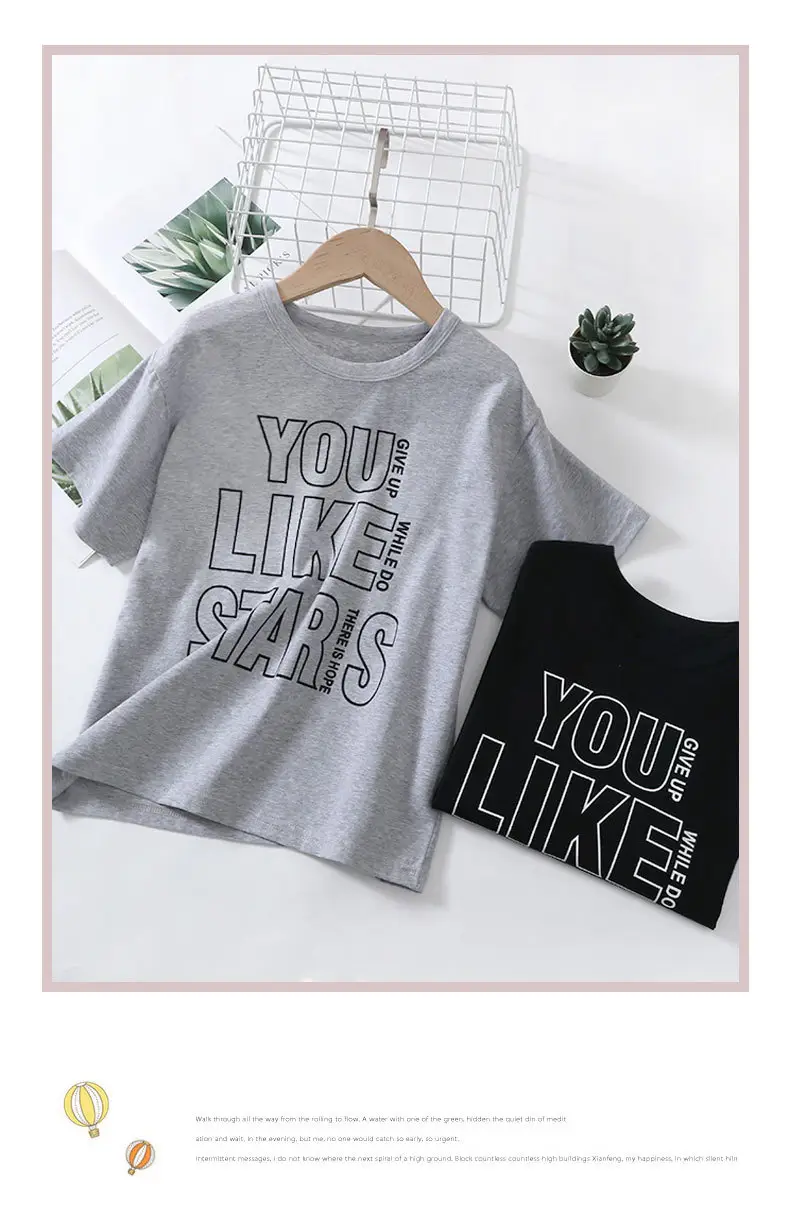 Kids T-Shirt Set "Like a Studs" Grey Round Neck — feature 14