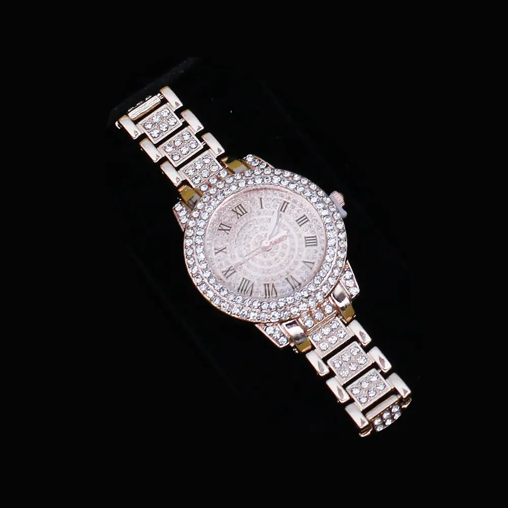 Women's Diamond Watch Set with Bracelet & Earrings — feature 7