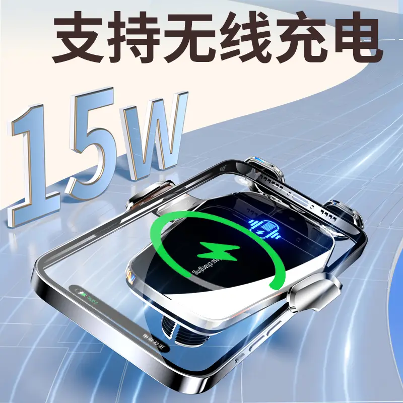 M9 Smart Induction Wireless Charger Car Mobile Phone Holder 2024 - Image 6