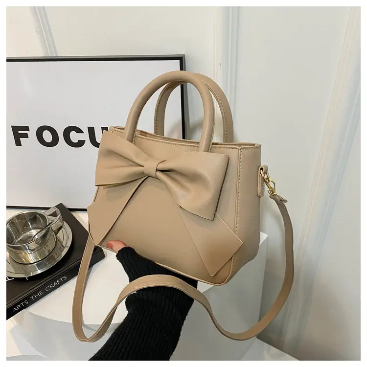 Pink Bow Shoulder Messenger Bag for Women — feature 22