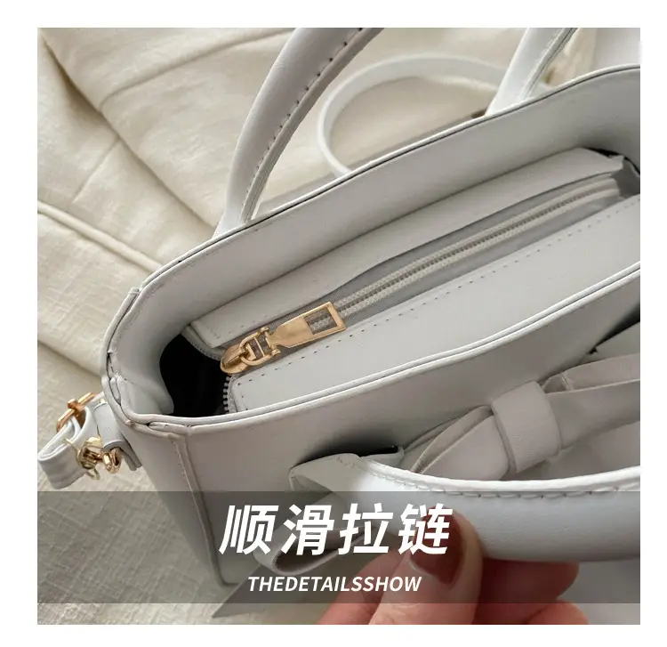 Pink Bow Shoulder Messenger Bag for Women — feature 6
