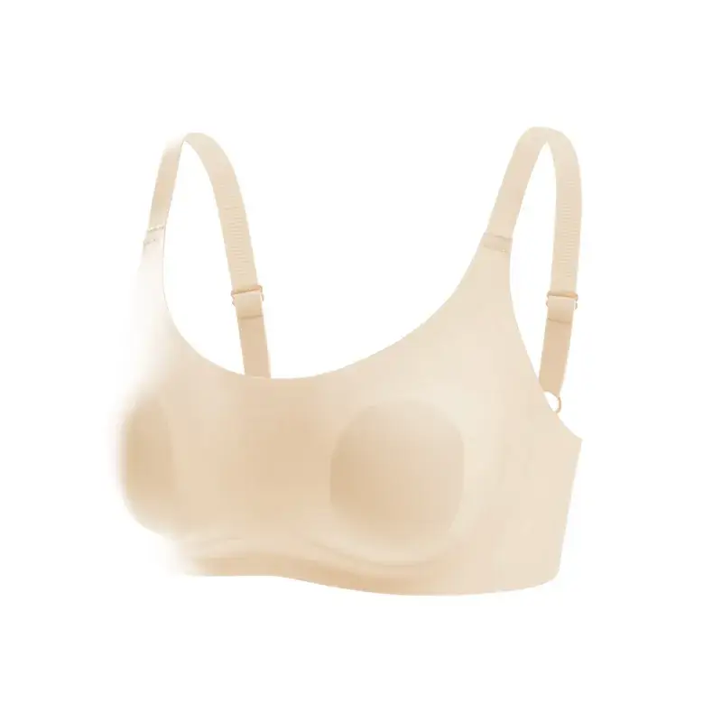 Ultra-thin Push-up Rabbit Ear Bra Black