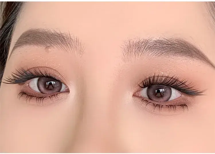 False Eyelashes National Style Falling Tail Fox Style Thick Single Cluster Lazy Eye Tail Lengthening Natural Eyelashes — feature 4
