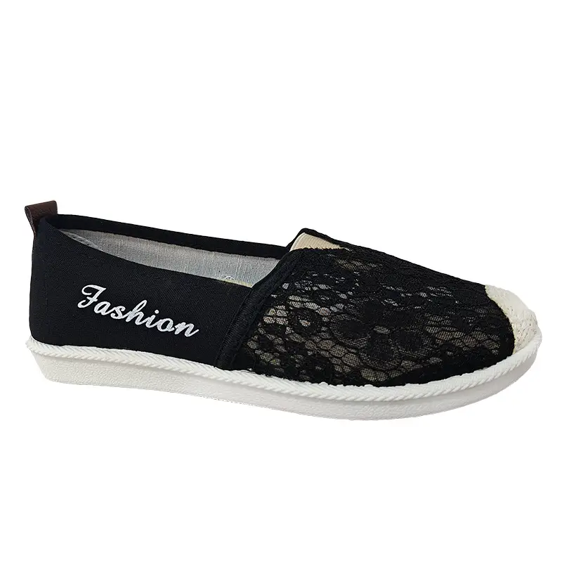 Spring and Summer new old Beijing cloth shoes women's shoes hollow breathable mesh shoes non-slip soft bottom slip-on fashion all-match single shoes - Image 7