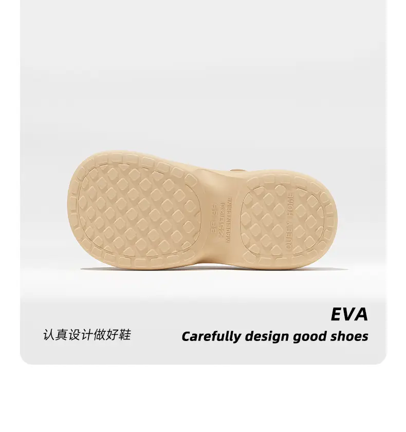 Croc Shoes Women's Summer Home Bathroom Non-Slip Thick-Soled Beach Sandals Women's Summer Slippers — feature 12