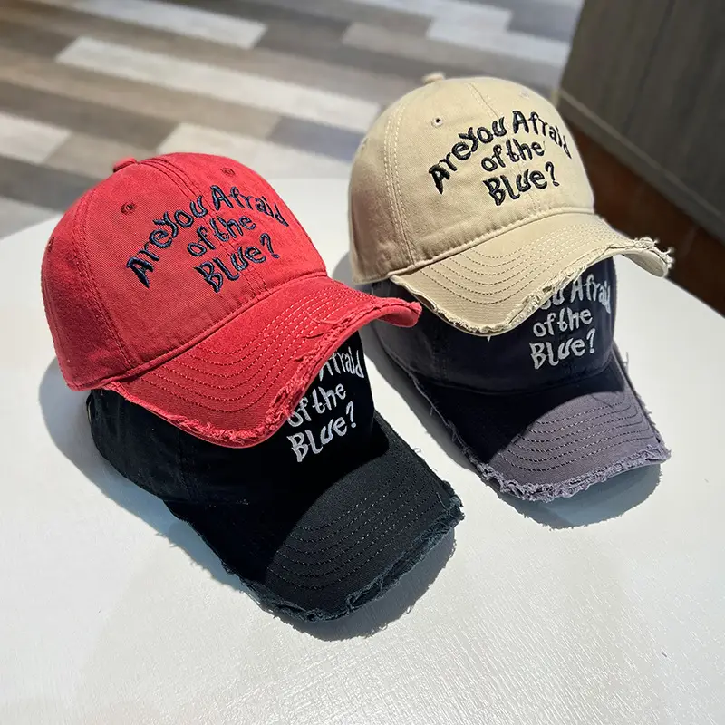 Women Black "Read Afraid of the Blues" Cap - Image 11