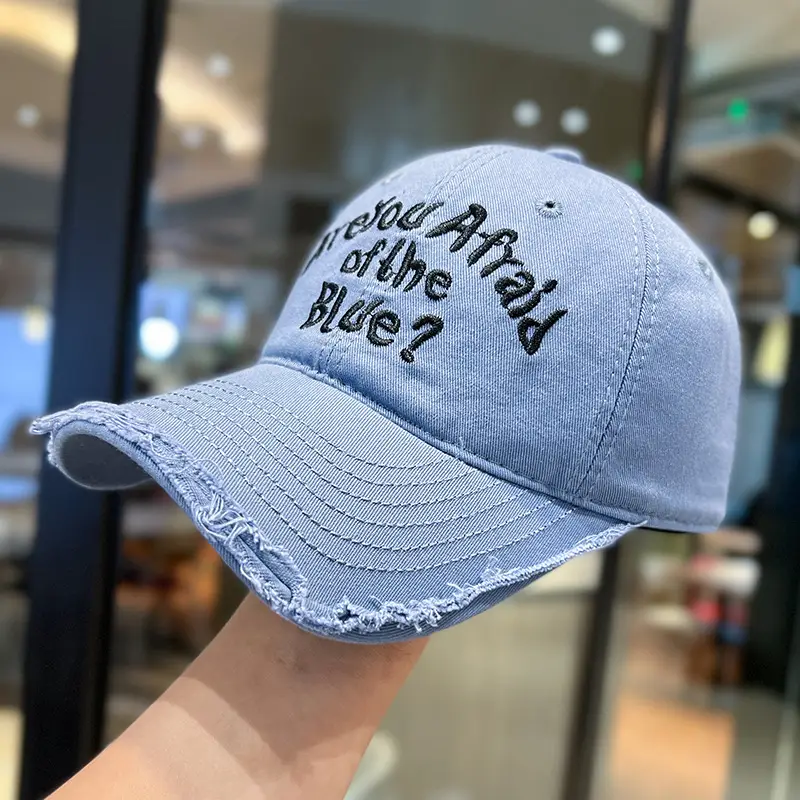 Women Black "Read Afraid of the Blues" Cap — feature 21
