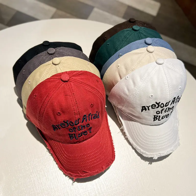 Women Black "Read Afraid of the Blues" Cap — feature 3