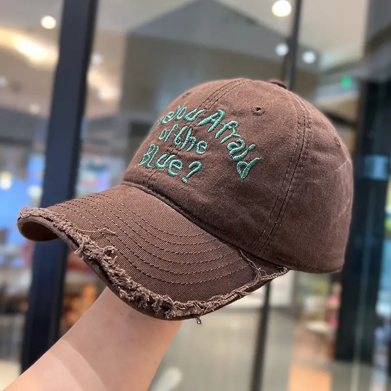 Women Black "Read Afraid of the Blues" Cap - Image 8