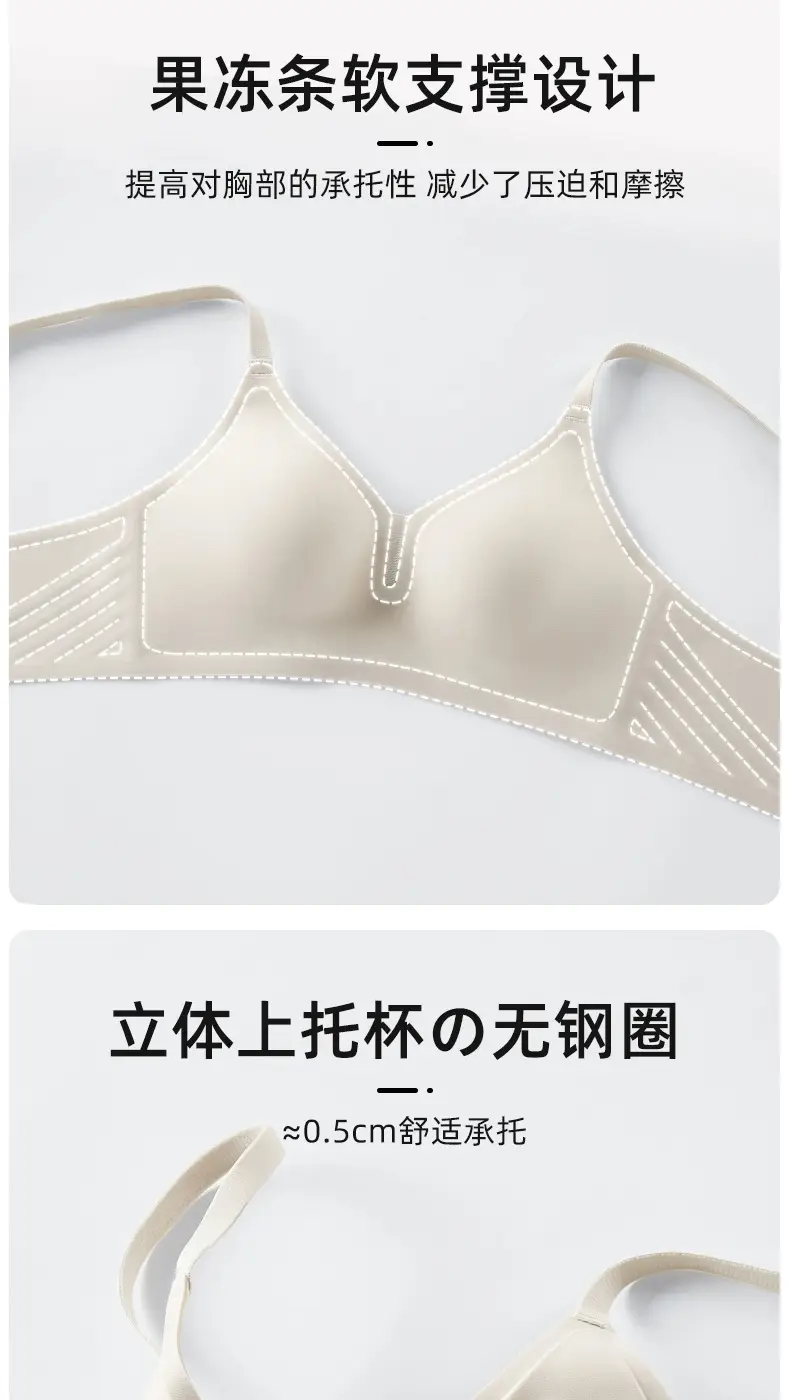 Thin Seamless Push Up Jelly Underwear Women's Collection — feature 4