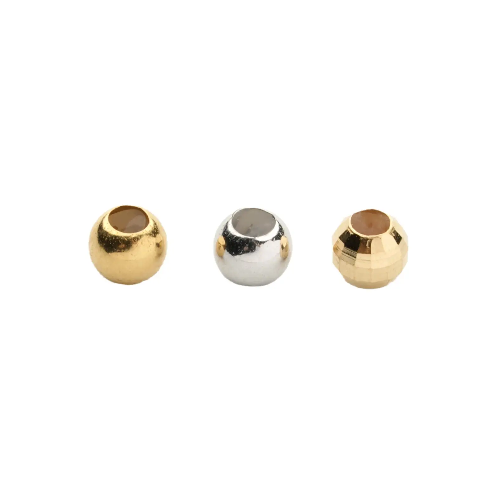 18K Gold Adjustable Beads for Jewelry Making - Image 9