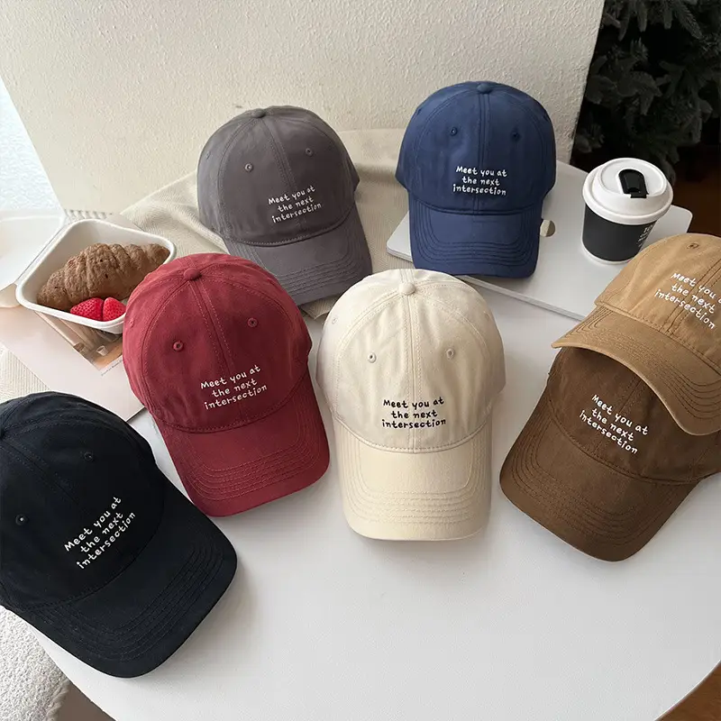Women Embroidered Baseball Cap Tan New Spring Summer - Image 8