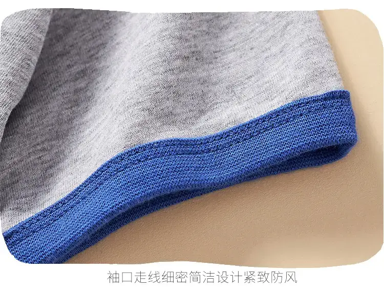 Children's Gray Cotton T-Shirt Short Sleeve 2024 — feature 13