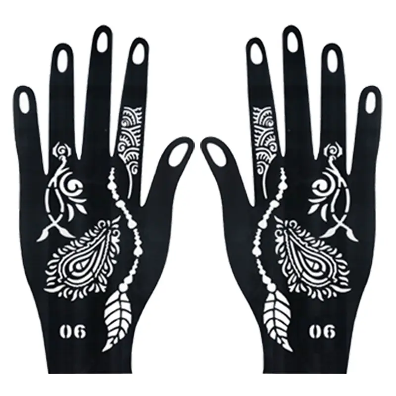 Cross-Border Hand Tattoo Stickers Flower Design — feature 24